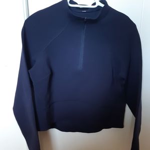 Lululemon 1/4 zip crop top